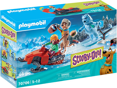  Playmobil Scooby-doo 70706 Abenteuer mit Snow Ghost NEU / OVP