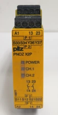 PILZ SAFETY RELAY PNOZ  X2P 24VACDC 2N/O 50/60 HZ 2 CHANNEL MONITORING FUNCTION