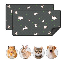 2PCS Guinea Pig Cage Liners Waterproof Pee Pa...