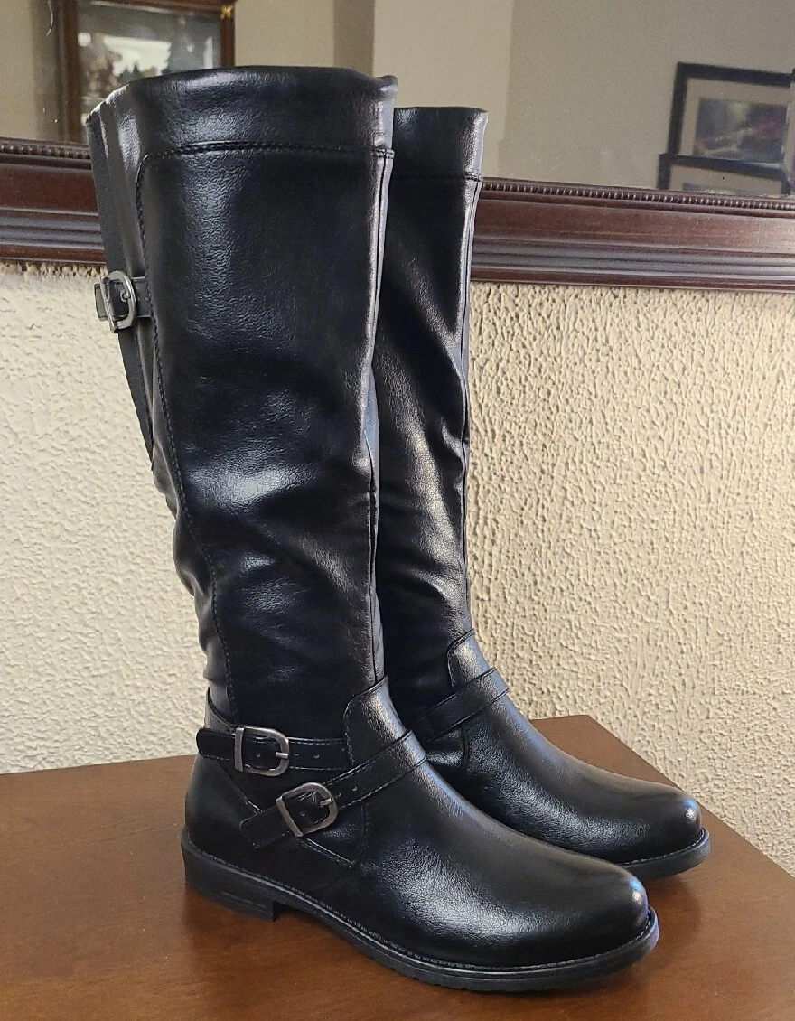 Wide calf riding boots size 1 clearance