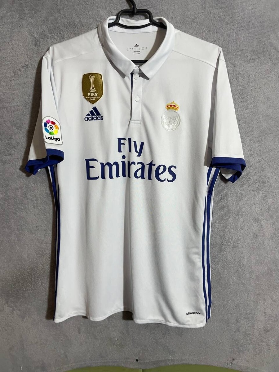  Real Madrid ユニフォームレプリカシャツ Kovacic Real Madrid Jersey Home football shirt 2016 - 2017 Adidas
