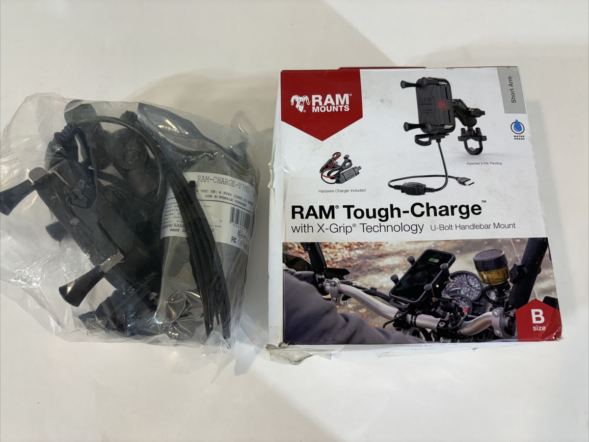 HOT Motorcycle Ram Tough Charge Ram Mount Tough Charge