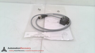 IFM E70481 AS-INTERFACE FLAT CABLE CONNECTION FC SPLITTER ASI/AUX 1M M,  #325535