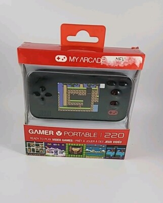 My Arcade Official Gamer V Portable Handheld Retro 220 Video Games Dream Gear