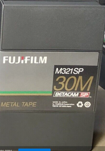 16 Nastri Betacam SP Fujifilm M321SP 30 minuti, nuovi - Foto 1 di 1