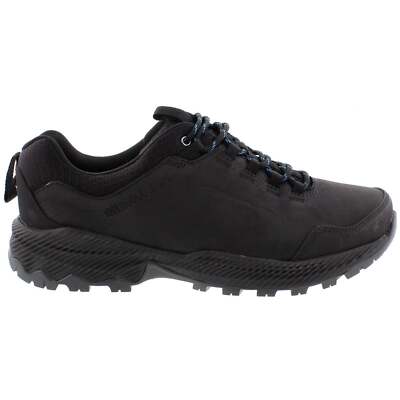 Merrell Forestbound Mens Walking Shoes Trainers Outdoor Hiking Breathable  Black UK