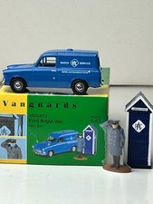 Corgi Vanguard 1:43 Scale RAC Set 1962 Ford Anglia Van with Box