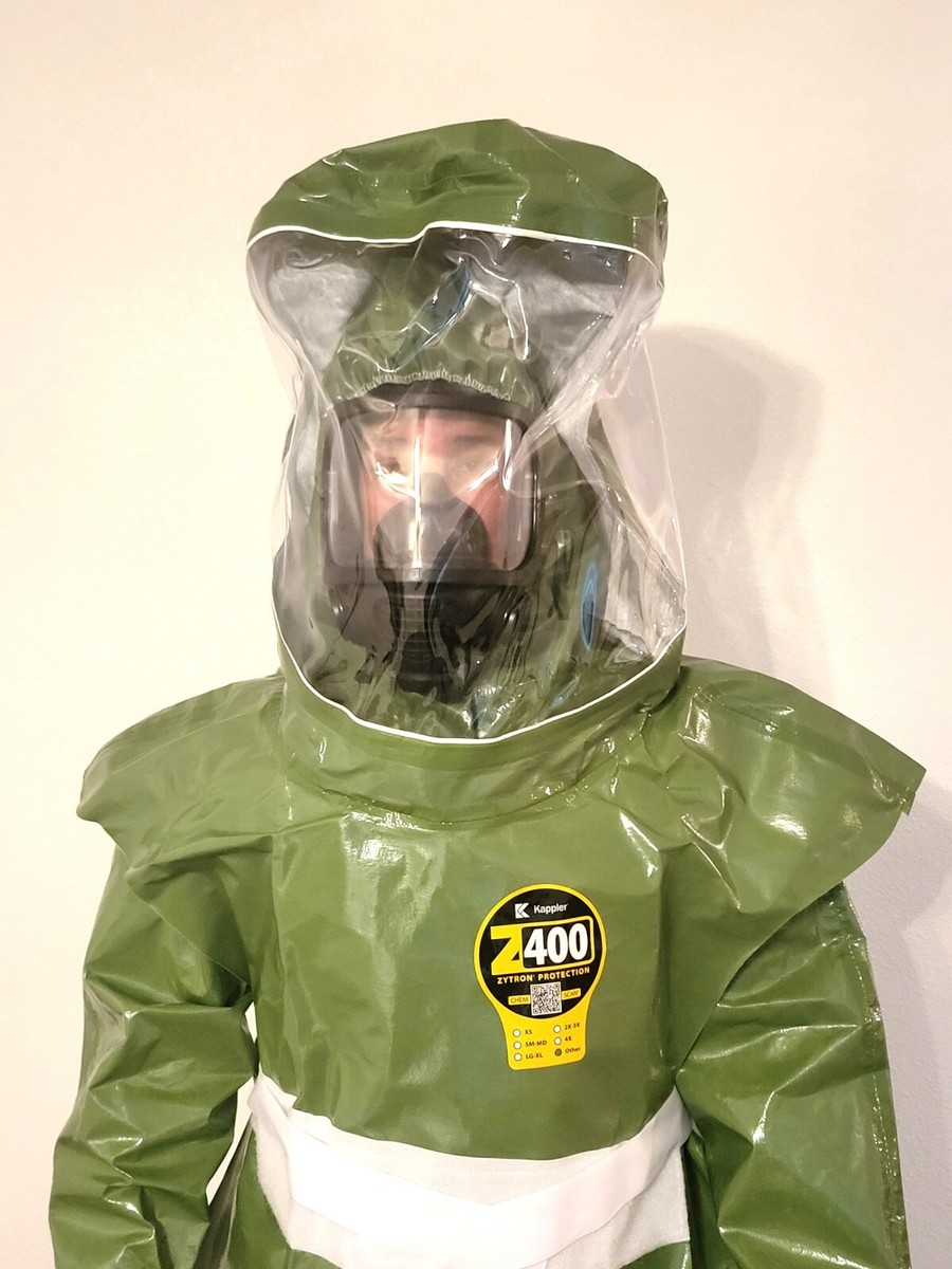 ボール HAZMAT DuraChem 500 Class 1 & 2, Hazmat/CBRN Encapsulated Suit REAR