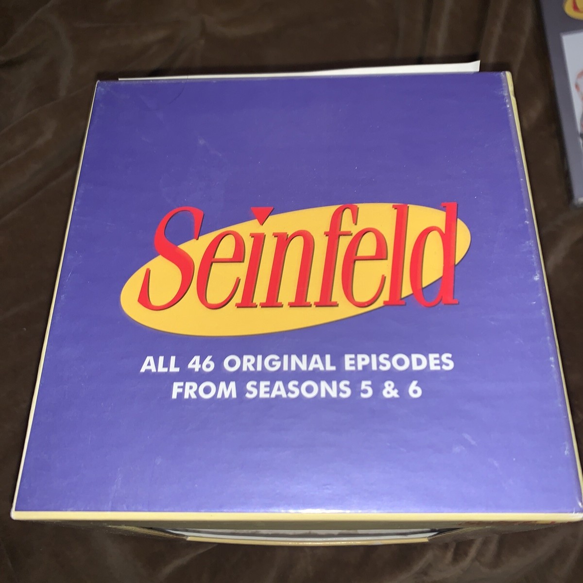 Seinfeld-Seasons 5, 6 Giftset (DVD, 2005, 8-Disc Set), w/Puffy