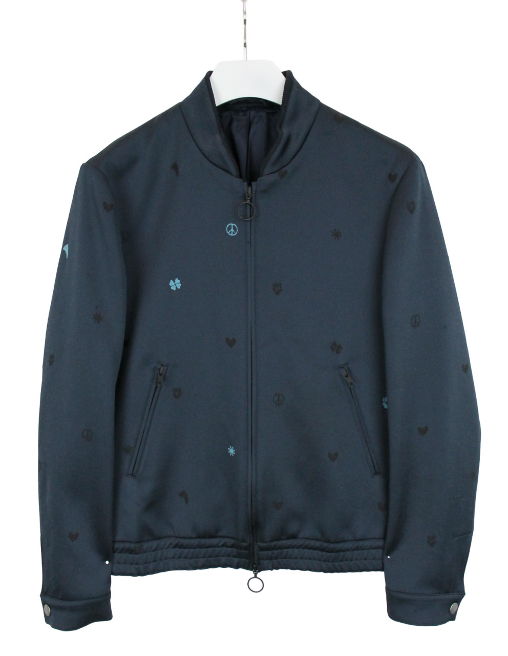 Tiger Of Sweden Terris BZ Chaqueta Hombre (Eu) 48 Bombardero Cremallera Bordado