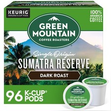 Green Mountain Coffee Roasters Medium Roast K Cup Pods 16 Count Organic 100 A...