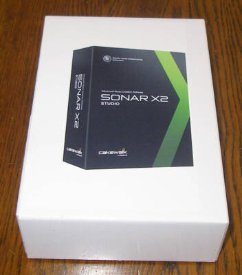 Roland CAKEWALK SONAR X2 STUDIO Advanced Music Creation Software Digital Audio