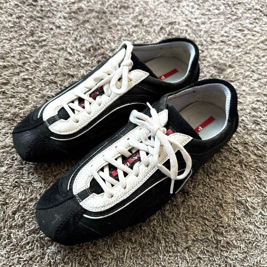 【PRADA】人気沸騰!lady's ロゴ スリッポンスニーカー(36size) PRADA Sport Sneakers Size:36.5 Black Women's | eBay