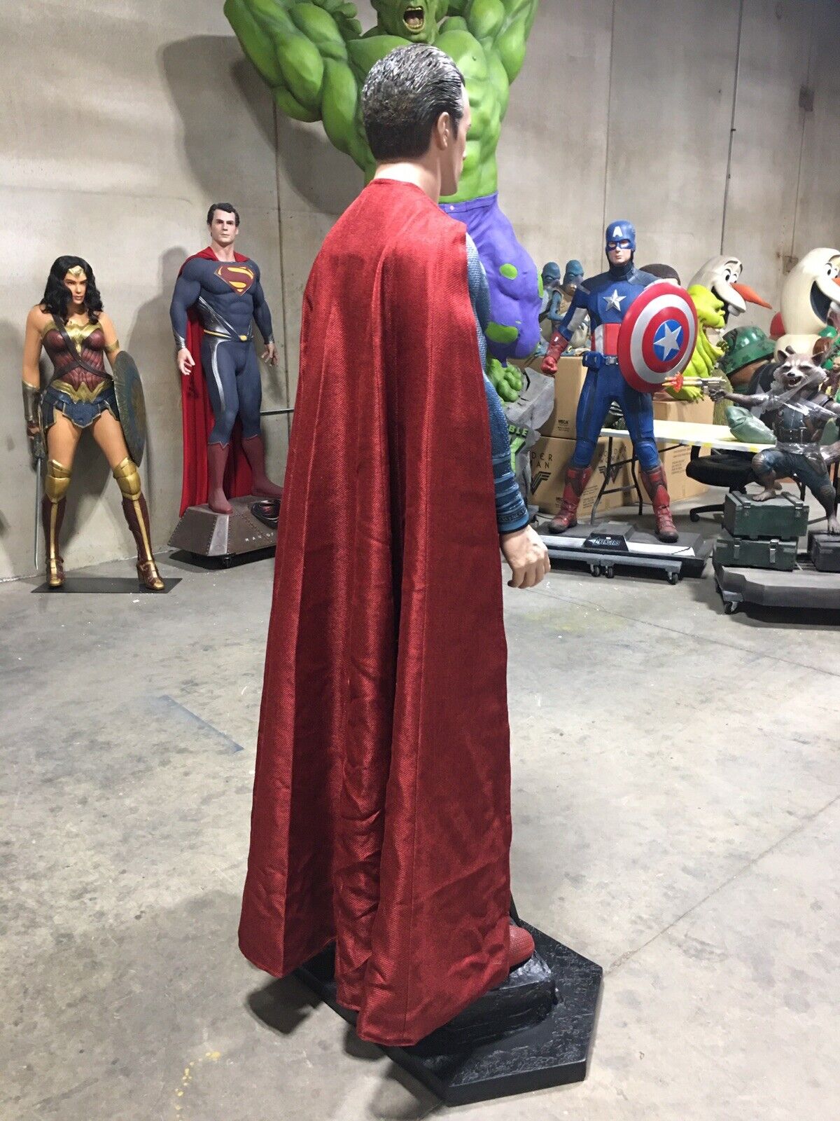 Life Size Justice League Superman Statue 1:1 Henry Cavill Full Size Prop