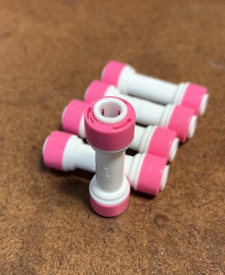 1/4  Straight Check Valve Quick Push to Connect - 5 pieces