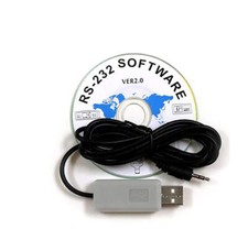 The RS-232C Data Cable with Software for VM-6310 Digital Vibration Meter Tester