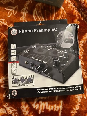 Phono Preamp EQ with 3 Band Equalizer - RIAA Equalization , RCA Input / Output
