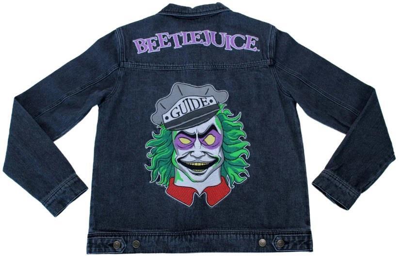 Cakeworthy Beetlejuice Denim Jacket Size M New With Tags UK