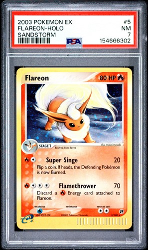 Flareon graded PSA 7 for sale on eBay