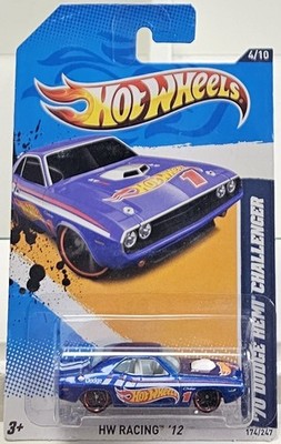 Hot Wheels 2012/174 - HW Racing 04/10 - '70 Dodge Hemi Challenger /K18