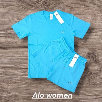 Woman s Sky BlueAlo Set Size 3XL