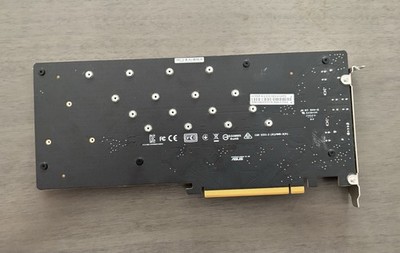 ASUS Hyper M.2 X16 Gen 4 PCI Express PCIe 4.0 Expansion Card