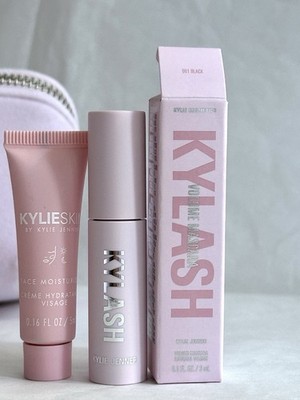 5PC Kylie Cosmetics Set/Liquid Lipsticks/Mascara/Face Moisturizer