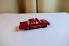 Matchbox Lesney no. 59  ford fairlane fire cheif's car bpw - vnmint