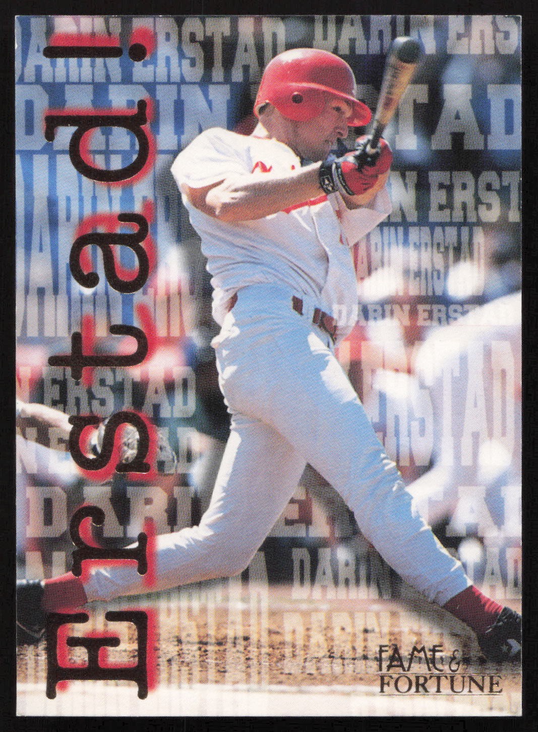 1995 Signature Rookies Fame and Fortune #E4 Darin Erstad Darin Erstad