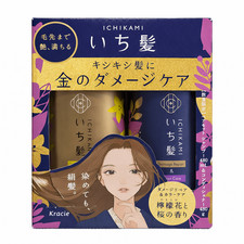 KRACIE Ichikami Damage Repair  Color Care Shampoo  Conditioner Set 480 g 
