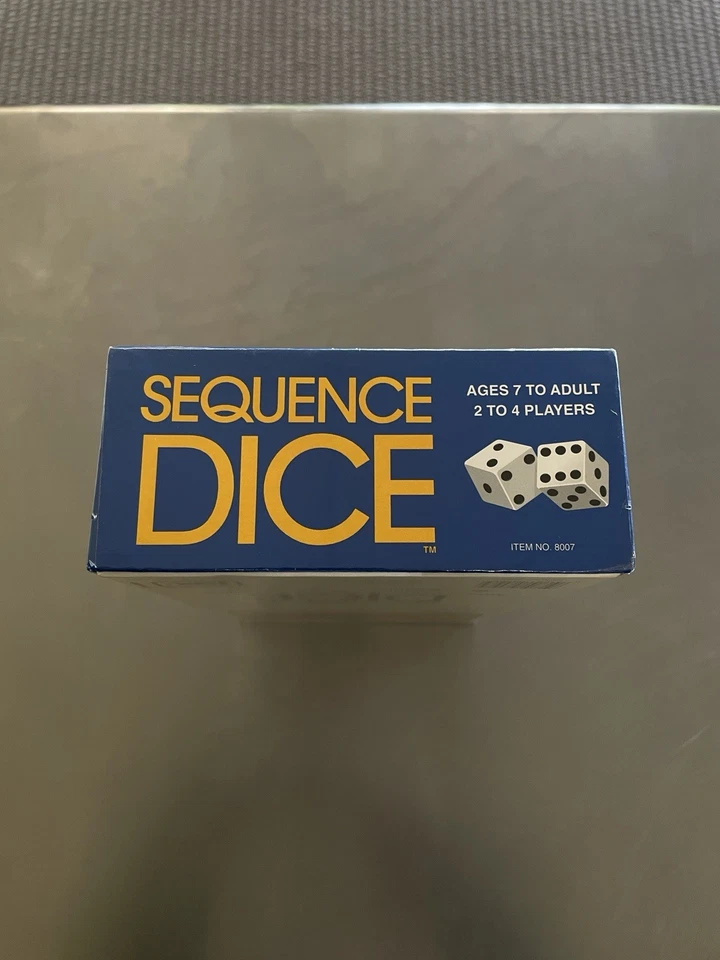 NEW Sequence Dice Board Game (1999, Jax) Brand New Factory Sealed NOS RARE - Image 3 of 4