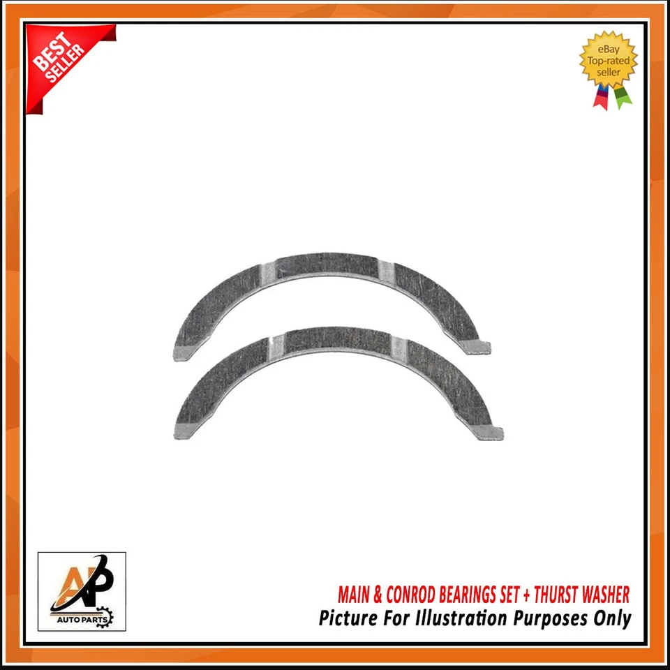 FOR RANGE ROVER 2.0 DIESEL 204DTD MAIN & CONROD BEARINGS SET + THURST WASHER - Image 4 of 4