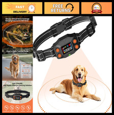 Wireless Dog Fence System - Smart Electric Collar, 3 Modes, Waterproof, Recharge