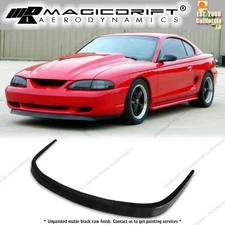 For 94-98 Ford Mustang Mach 1 OE Style Front Bumper Lip Spoiler Chin Uretane 3PC