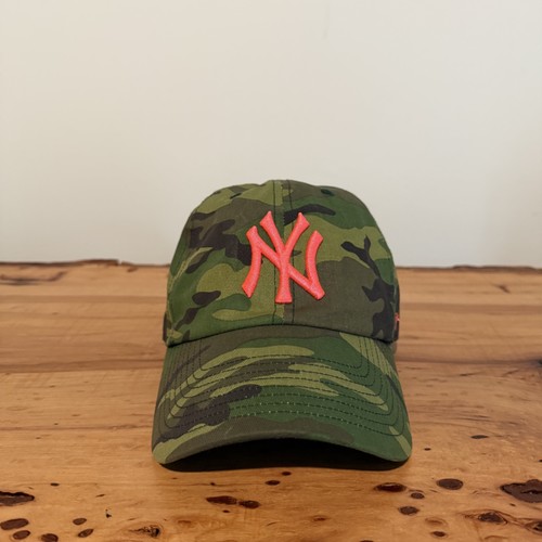 '47 Brand Herren Baseball Cap Strapback Mütze MLB Baseball New York Yankees grün Tarnmuster