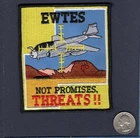 EWTES Grumman EA-6 Prowler US Navy VAQ Electronic Warfare Squadron Patch