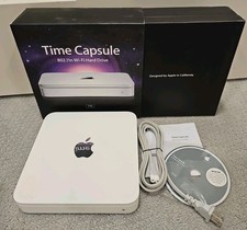 APPLE TIME CAPSULE 802.11n Wifi Hard Drive 1TB MC343LL/A Model A1355 White