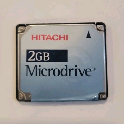 Hitachi 2GB CompactFlash II Microdrive Type II Memory Card