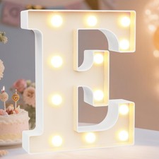 LED Marquee Alphabet Letter Lights Sign for Party Wedding Home Decor