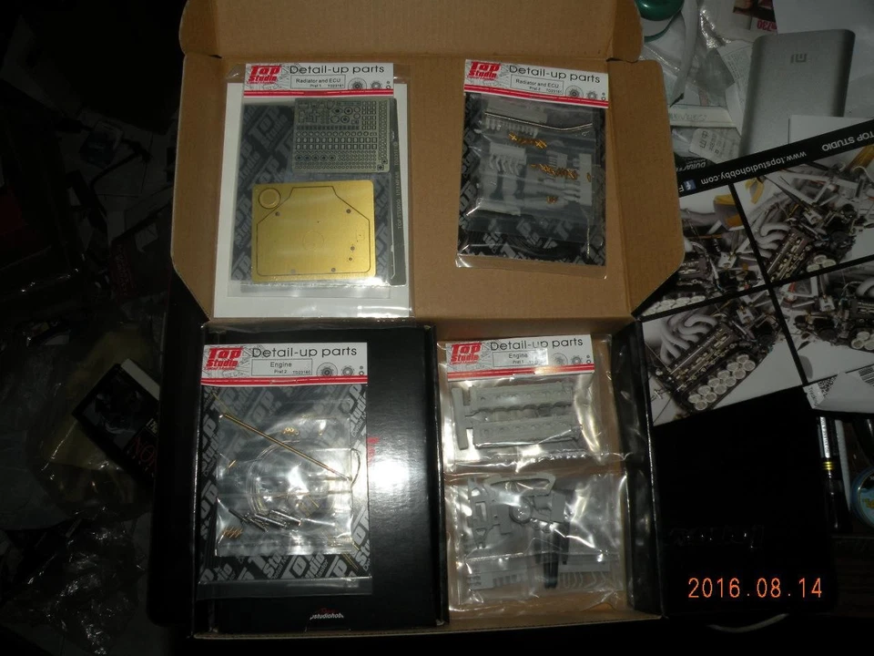 TOP STUDIO 1/12 F1 MCLAREN MP4/6 SENNA TRANS KIT MD29015 FOR TAMIYA - Image 4 of 4