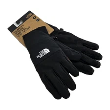 THE NORTH FACE Etip Shelbe Rachel Women's Black Gloves Medium TNF - NWT