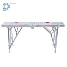 Portable 1.6m Scaffold Tower - Versatile Folding Ladder With Adjustable Height