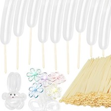 Long Skinny Clear Balloons for Twisting Ballons Animal balloons Birthday Party