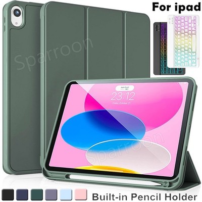 für iPad 11th 11 2025 (A16)丨iPad 10th 10.9 Beleuchtet QWERTZ Tastatur Hülle Maus