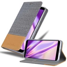 Case for Samsung Galaxy J6 PLUS Protection Phone Cover Book Wallet Magnetic