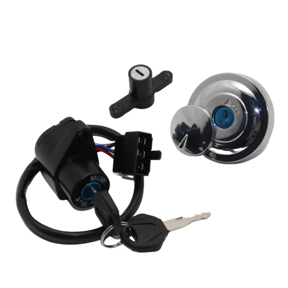 Ignition Switch & Fuel Gas Cap For Kawasaki Vulcan VN900 Custom Classic LT 06-22 - Image 4 of 4