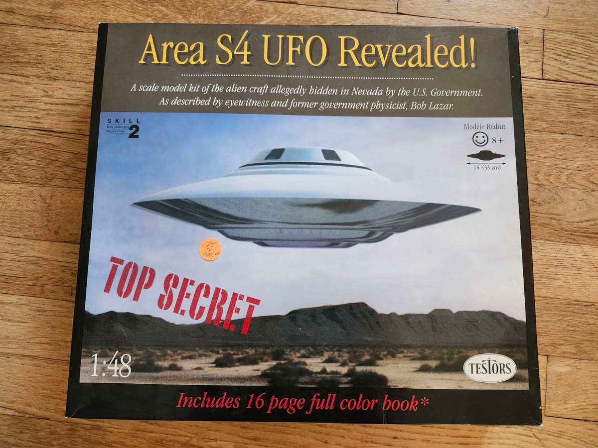 Testors S4 UFO 1/48 Spacecraft for sale online | eBay