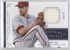 2014 Panini National Treasures Treasure Materials 33/99 Cliff Lee #12 3s3