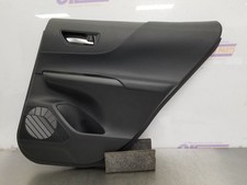 22 TOYOTA VENZA LE AWD 2.5L DOOR TRIM PANEL BLACK VYL PASSENGER REAR RIGHT  