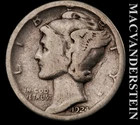 1924-S Mercury Dime- Scarce Better Date- No Reserve #K543